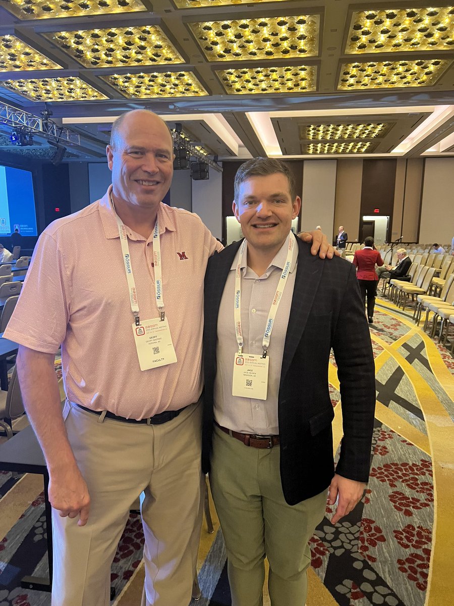 UW_SportsMed's tweet image. A successful AOSSM 2023 meeting in the books! We enjoyed engaging with our Big 10 program colleagues, and educating/learning “game changing” advancements moving the world of sports medicine forward! #AOSSM2023 #sportsmedicine