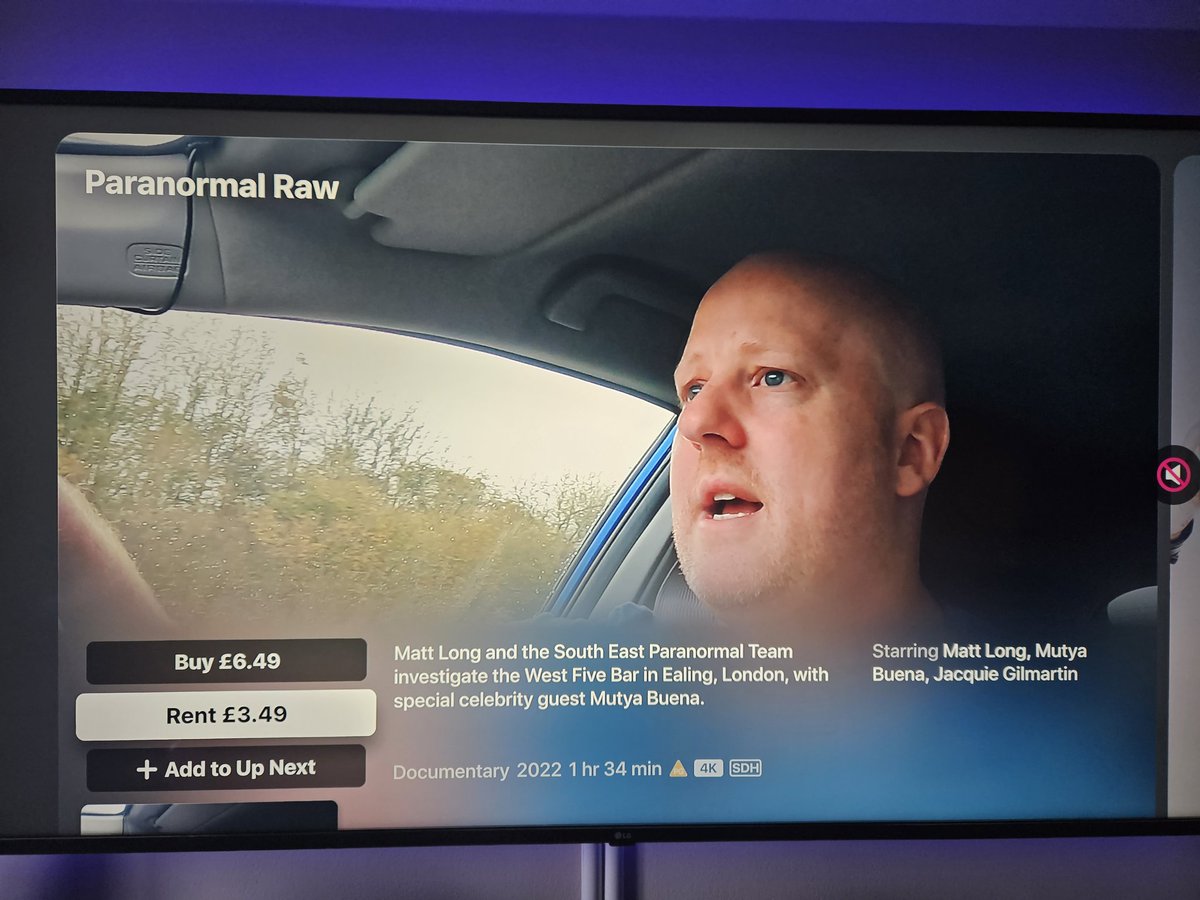 ParanormalRawUK's tweet photo. Paranormal Raw is now on @AppleTV
Spread the word.
#paranormalraw #paranormal #scary #ghosts #poltergeist #demons https://t.co/iDZUmbx9nr