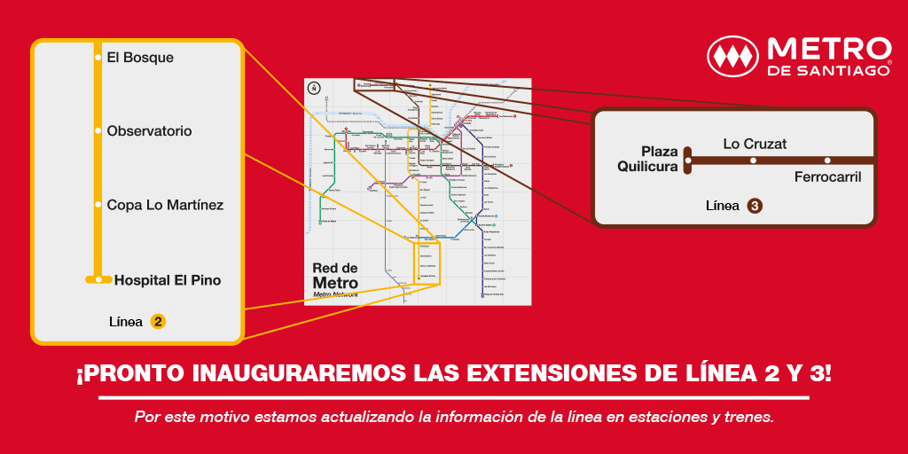 Metro de Santiago tweet media