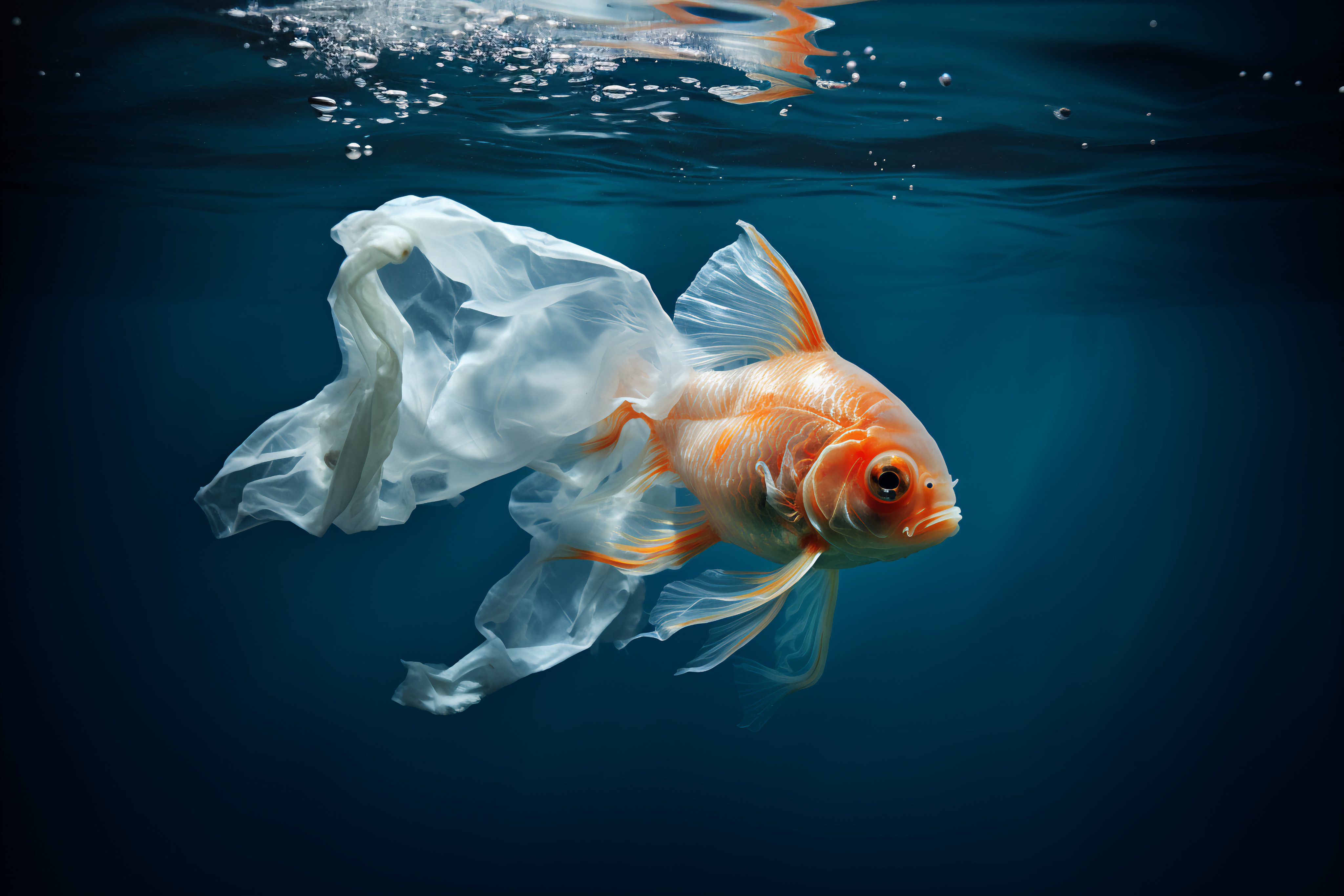 Linus ○ᴗ○ Ekenstam on X: Plastic Pollution Fish To illustrate
