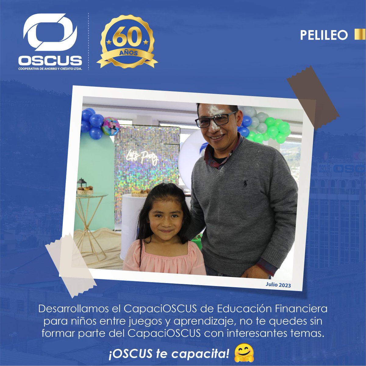 CoopOSCUS's tweet photo. ¡Anímate a formar parte de CapaciOSCUS!
Te compartimos momentos felices del CapaciOSCUS infantil.
¡Aprendemos juntos!
#OSCUS
#CapaciOSCUS https://t.co/rLBrFijlFE