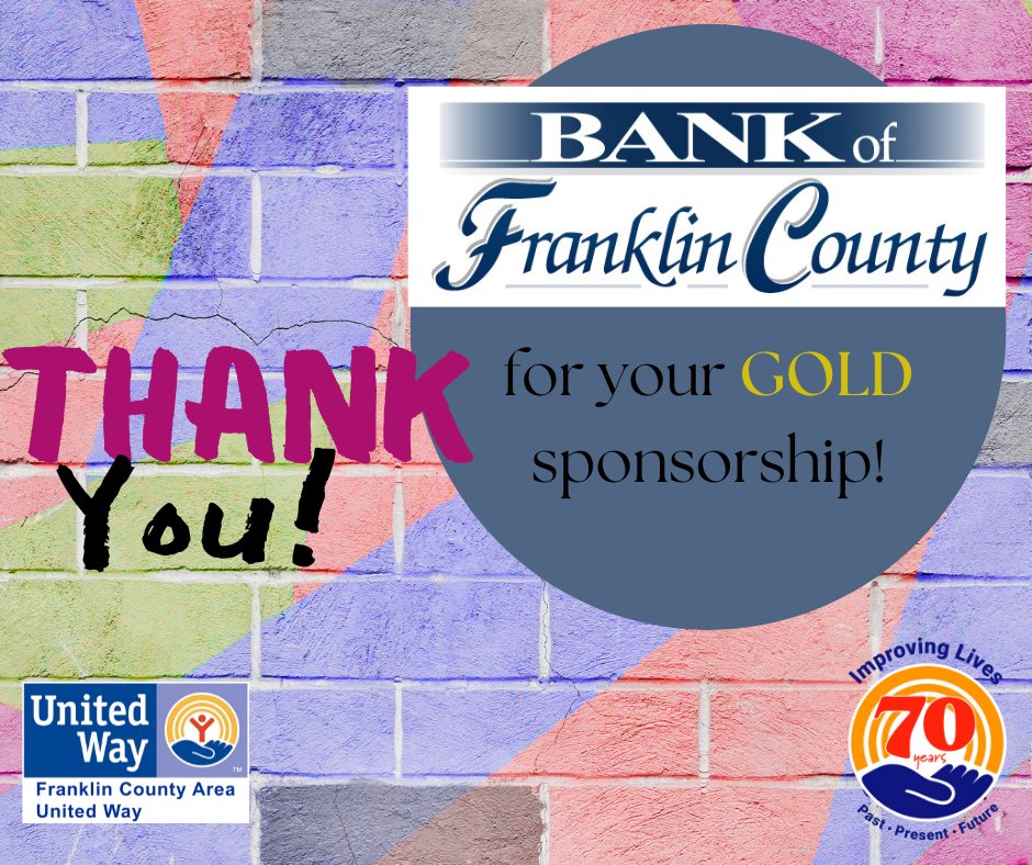 FCAUW's tweet photo. THANK YOU, @Bank_of_Frank, for supporting FCAUW. We couldn't do what we do every year without help from companies like you! 

{See BFC for assistance with your banking needs. They'll be happy to help you decide the most effective way to manage your money!} #sponsorshoutout https://t.co/MNiTDBmjxX