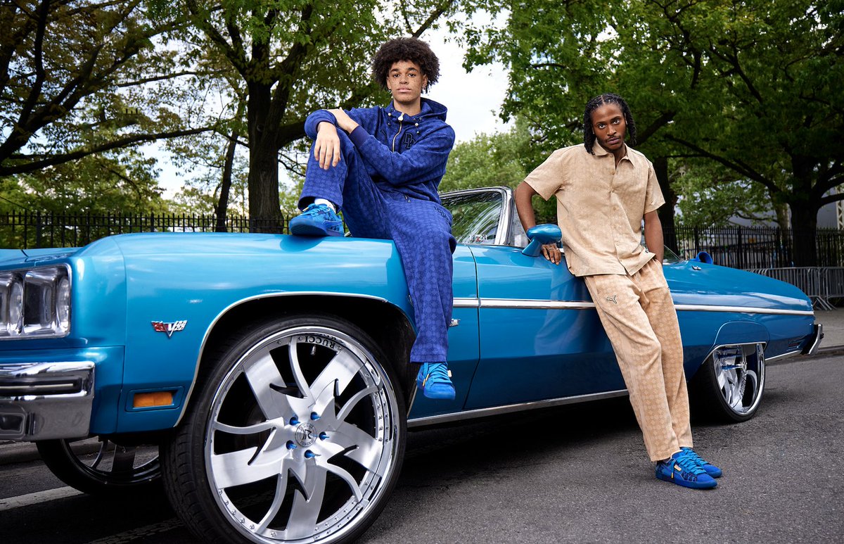 MeowMag's tweet image. #MEOWNews PUMA X DAPPER DAN ‼️ 
Una colab que eleva y destaca el match de calidad, estilo y originalidad, y que nos presenta el homenaje al legado del gran diseñador #DapperDan 🖤💥

Ya puedes encontrar la colección en PUMA Stores seleccionadas y en su tienda online.📱🫰🏼