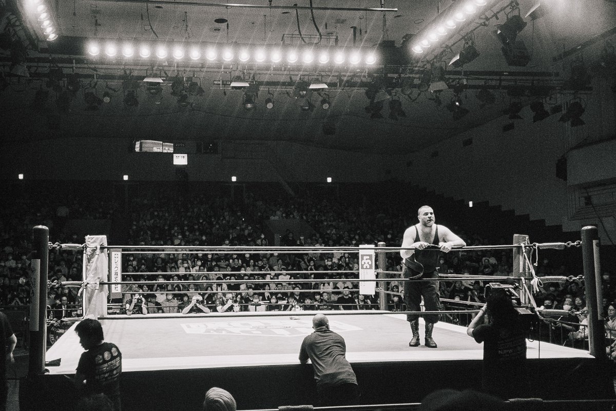 zacxwolf's tweet image. Got to go to the @njpwglobal  show on July 5 at Korakuen Hall, just got film back from that trip so enjoy these photos!