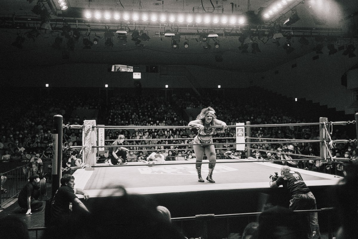 zacxwolf's tweet image. Got to go to the @njpwglobal  show on July 5 at Korakuen Hall, just got film back from that trip so enjoy these photos!
