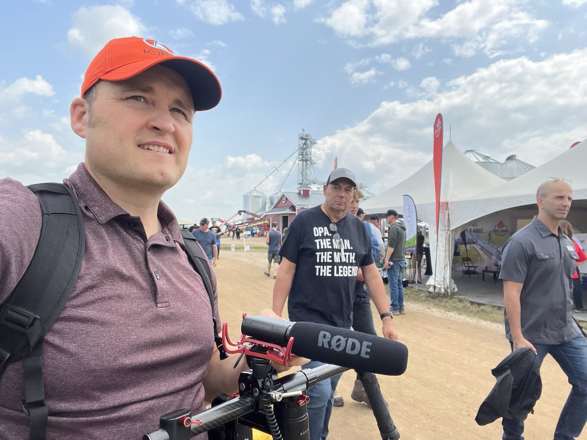 It’s been an exciting Day 2 of #Aginmotion. The sun has made filming stuff a while lot better than yesterday. So much to see