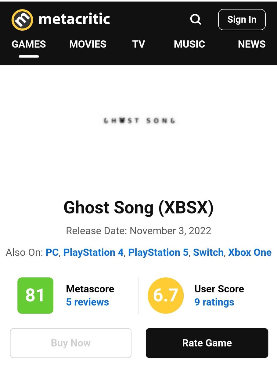 PeterOvo on X: Not every single game that goes to Gamepass will score 80+  in metacritic. Not every game sold for $70 will score 80+ in metacritic.  Stop the dishonest gaslighting, attached