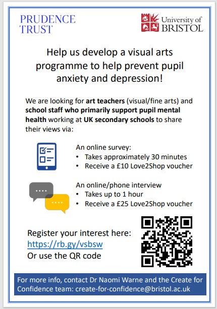 ImogenHarries's tweet photo. Interesting Art and Mental Health in Schools Project https://t.co/QjbP5Tycgz