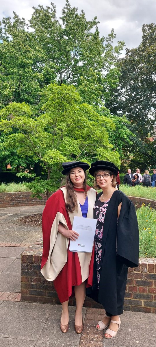 T_Callus's tweet image. A proud moment seeing Dr Aleksandra Alekseenko formally receive her PhD  @UniRDG_Law - a fantastic project and supervisory collaboration with @KyritsisD