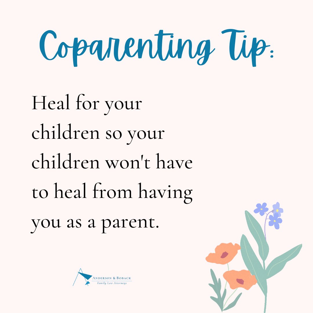 The truth hurts, but remember that your job as a parent is to not hide the truth from your kids but to prepare them for it. 
.
.
.
.
#andersonandboback #coparentingtip #coparent #divorced #divorcedparents #coparenting #relationshipadvice