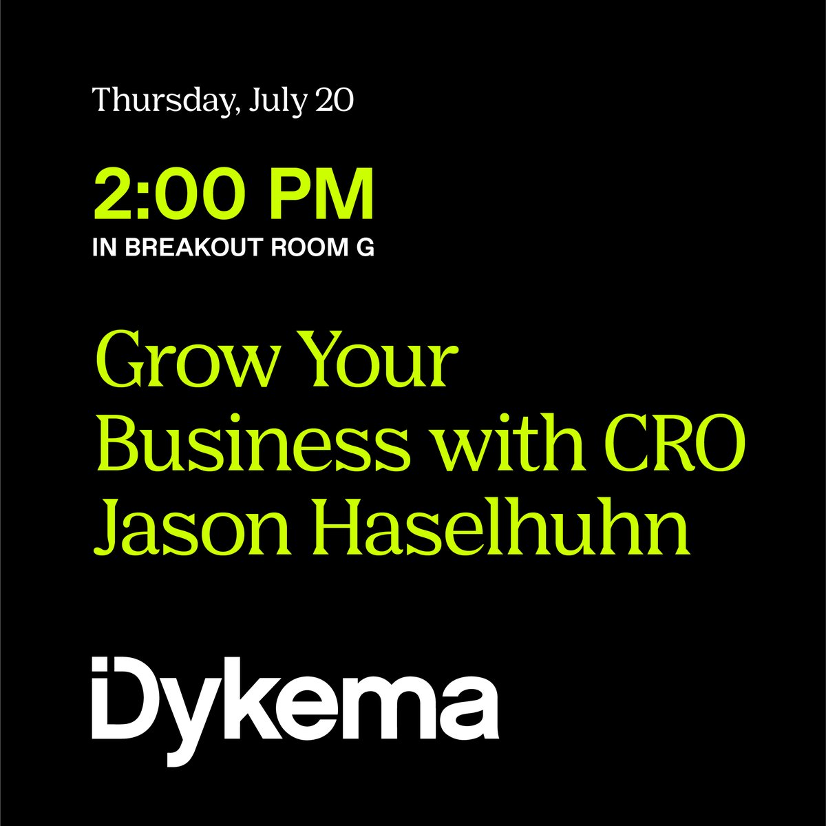 PrimaHealthCred's tweet photo. CRO Jason Haselhuhn is speaking tomorrow at 2:00 PM! Join us in Breakout Room G to learn how Prima can help grow your business with patient financing. #fintech #fintechnews #primahealthcredit #morecareformorepeople #buynowpaylater #financialservices #patientfinance #BNPL #DSO https://t.co/GgNwzjDOAn