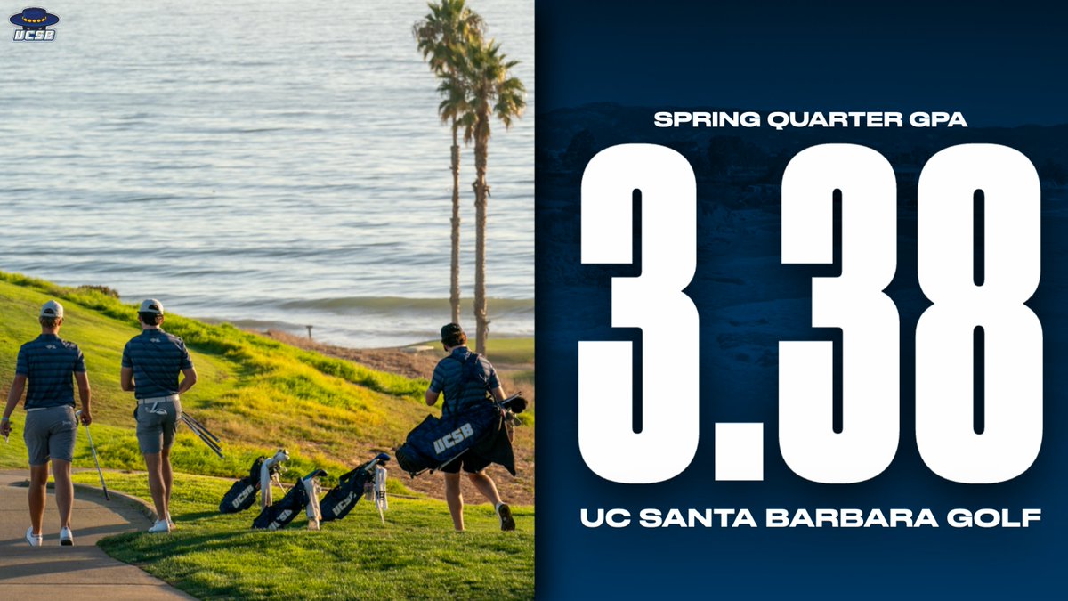 Our guys put in work during the spring quarter as they came out with the highest GPA out of all of the men's teams at UC Santa Barbara🤯

#GoGauchos