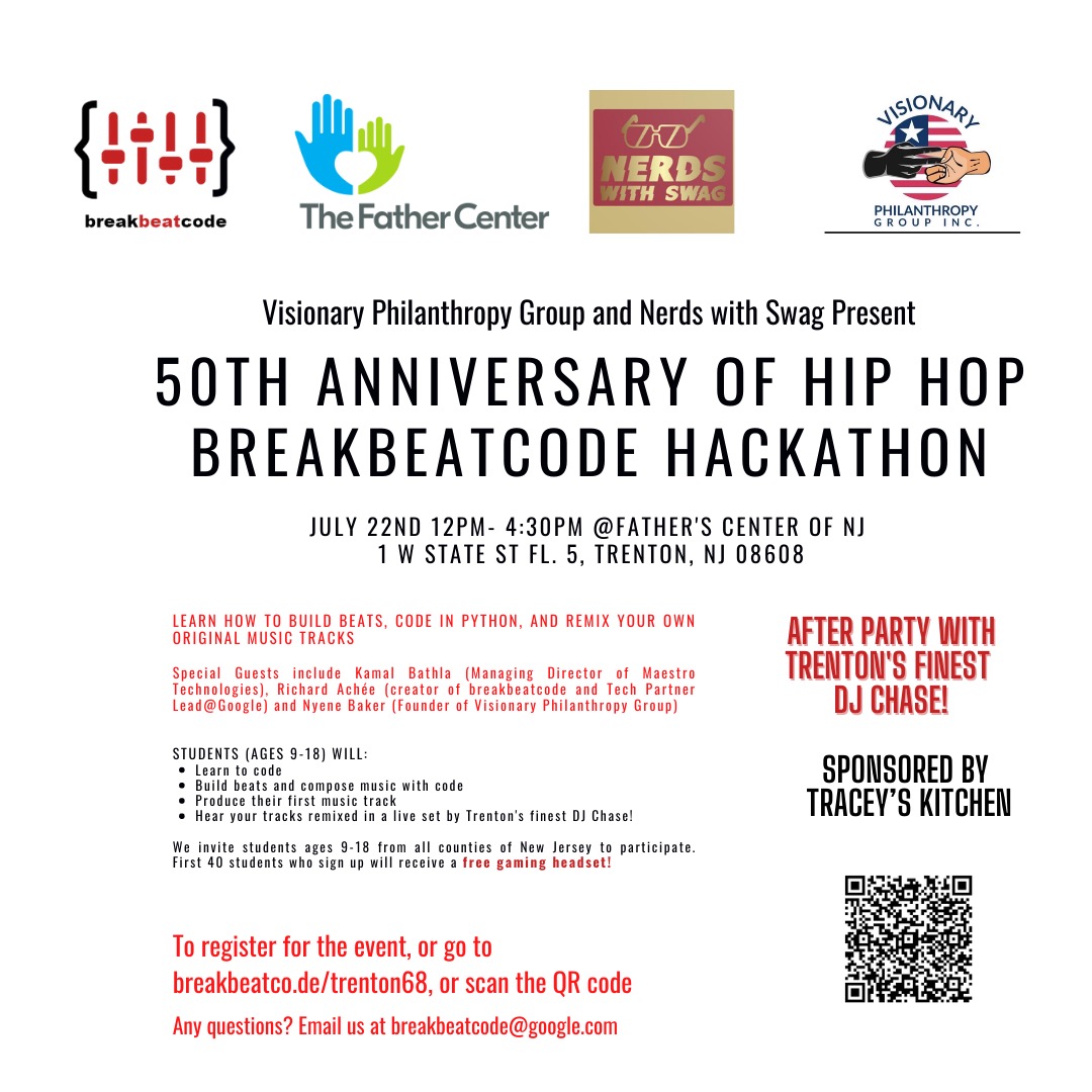 trenton365's tweet image. #nerdswithswag #breakbeatcode #visionaryphilanthropygroupinc #thefathercenter