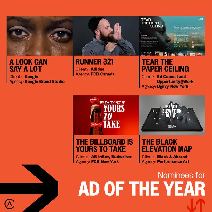 Thrilled for @adcolor to nominate #TearThePaperCeiling as the 'Ad of the Year'! Bravo to @OgilvyNY, @AdCouncil & @OpptyatWork on an incredible campaign that's driving change in the way companies hire.

#ADCOLOR #ADCOLORAwards