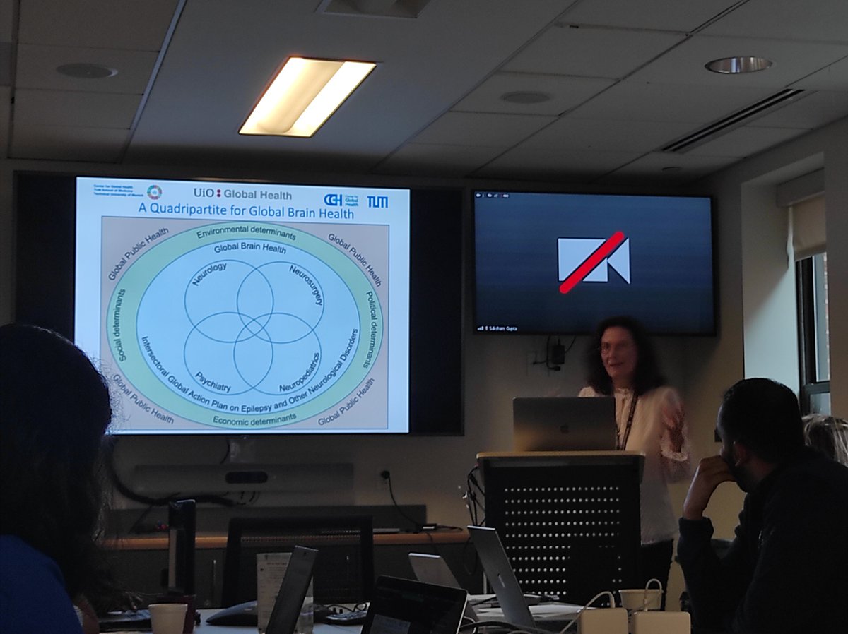 ATamborska's tweet photo. #Neurology IGAP symposium @HarvardPGSSC

Brilliant discussions chaired by @CamillaAukrust @keepark on making #GlobalBrainHealth an agenda priority. We need all hands on deck: neurology, #neurosurgery, psych, peads.

Look forward to further #collaboration with our @GlobalBrainHea1 https://t.co/gajZwh8A0d