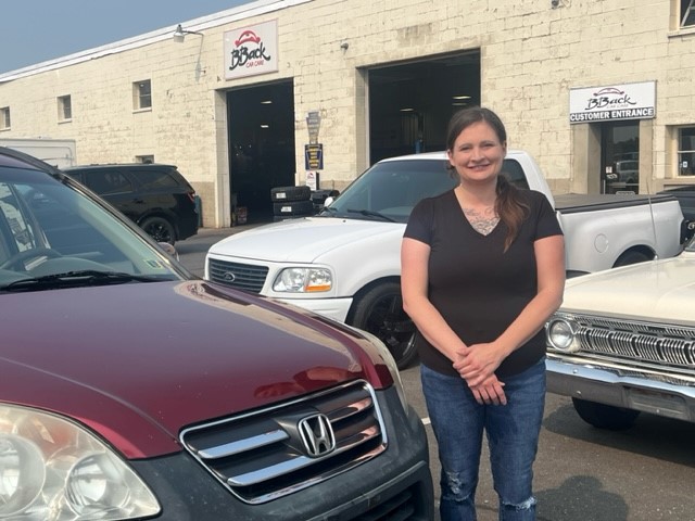 BCOpportunity's tweet photo. Congratulations to Andrea, the newest recipient of a #Wheelz2Work vehicle! Having transportation provides Andrea with access to more opportunities.
She told BCOC, "Now I can get to the Newtown campus (at @Bucks_edu) for the microbiology class I must take. No more Uber for me!" https://t.co/EnKSMQWICt