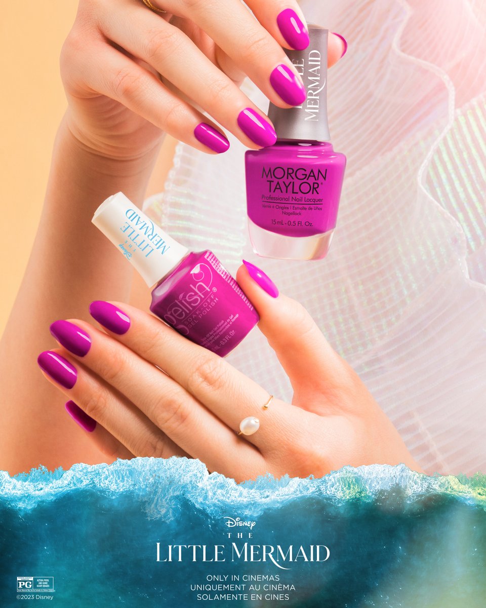 You'll dive under the sea searching for this fuschia créme 💜

Dive into an enchanting underwater world with Disney's #TheLittleMermaid, now showing in theaters near you!