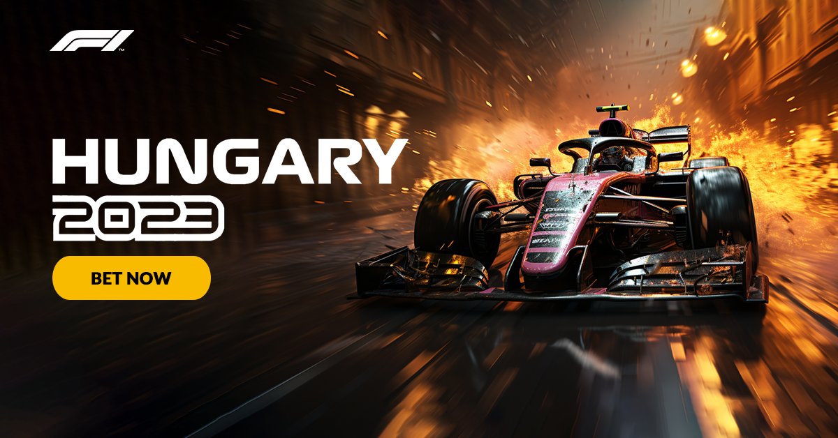freebitco's tweet photo. Will Verstappen continue his winning streak in Hungary? Will we get a surprise winner?

Predict the winner of the #HungarianGrandPrix at #FreeBitcoin and win $BTC if you're right! Betting expires right before qualifying begins.

#F1 #Formula1 #hungaroring #sportsbettingtwitter #crypto #bitcoin