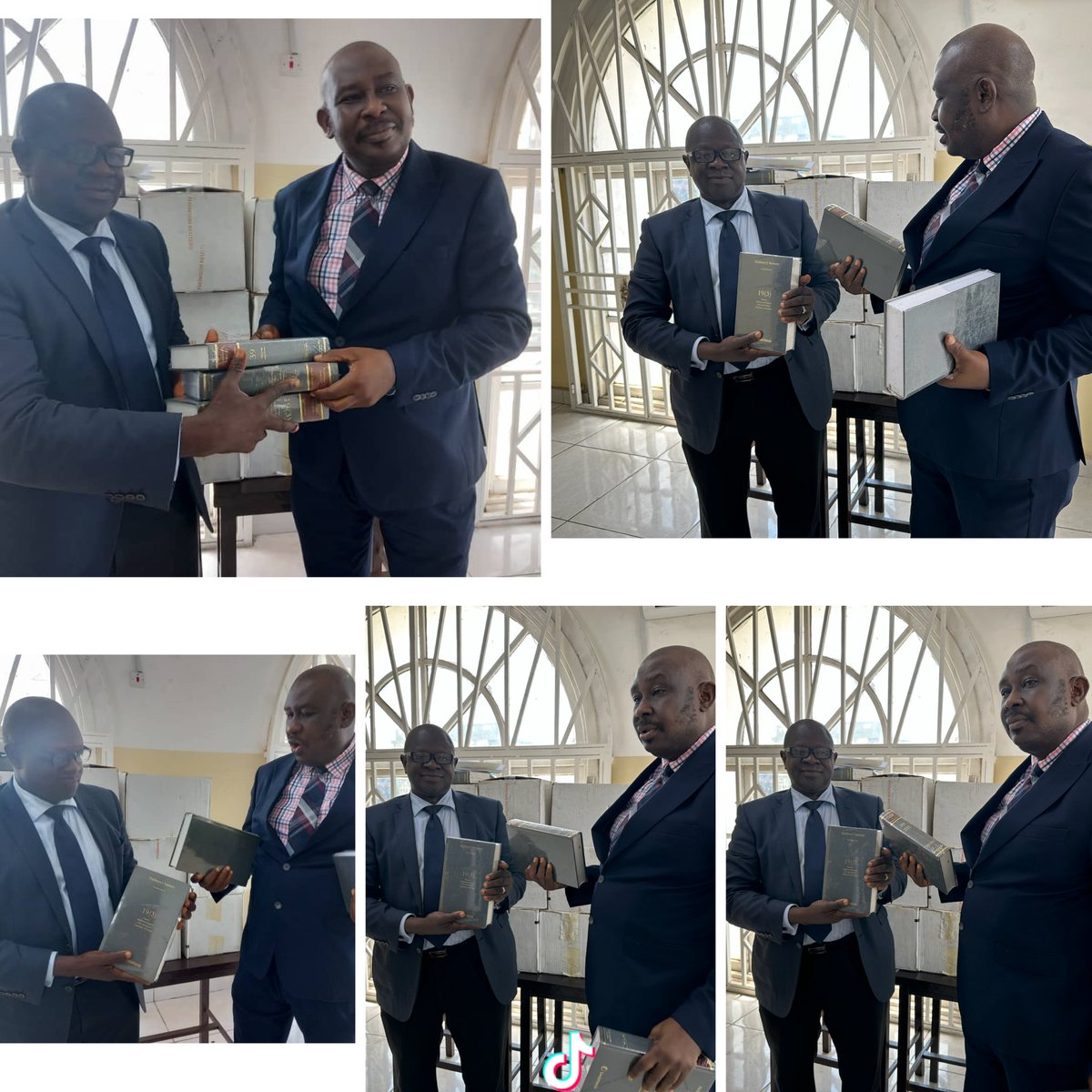 Momo Turay (@momo2ray) on Twitter photo With pleasure, I have formally handed over to the Chief Justice of the Republic of ๐ธ๐ฑ 12 boxes containing a total of 86 assorted Law Books for <a href="/JudiciaryofSL/">Judiciary of Sierra Leone</a> donated by <a href="/LawBookFacility/">International Law Book Facility (ILBF)</a>. The CJ appreciated the donation. Thanks to <a href="/kbccrossley/">Katrina Crossley</a> & <a href="/RichardHoney/">Richard Honey KC</a> for making it happen. With pleasure, I have formally handed over to the Chief Justice of the Republic of ๐ธ๐ฑ 12 boxes containing a total of 86 assorted Law Books for <a href="/JudiciaryofSL/">Judiciary of Sierra Leone</a> donated by <a href="/LawBookFacility/">International Law Book Facility (ILBF)</a>. The CJ appreciated the donation. Thanks to <a href="/kbccrossley/">Katrina Crossley</a> & <a href="/RichardHoney/">Richard Honey KC</a> for making it happen.