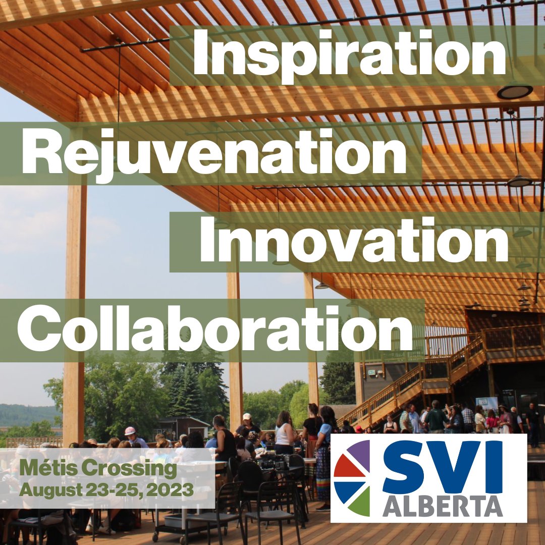 Are you an entrepreneur committed to making a positive impact with your business? Join SVI: Alberta this August 23-25 at Métis Crossing to connect with and learn from the best social entrepreneurs in the province. Apply now at svialberta.belocal.org/apply