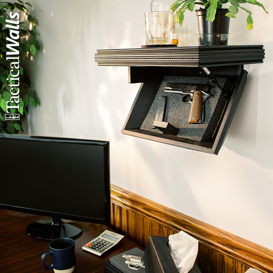 TacticalWalls's tweet photo. Office space approved! 👍 Our 812 Concealment Shelves are a great addition to those smaller spaces for your firearm needs.

https://t.co/XPVg4ah1lY

#office #officespace #concealment #concealmentshelf #pistol #mag #firearms #pewpew #smallspaces #tacticalwalls #redstapler https://t.co/iVcsdfMwFt