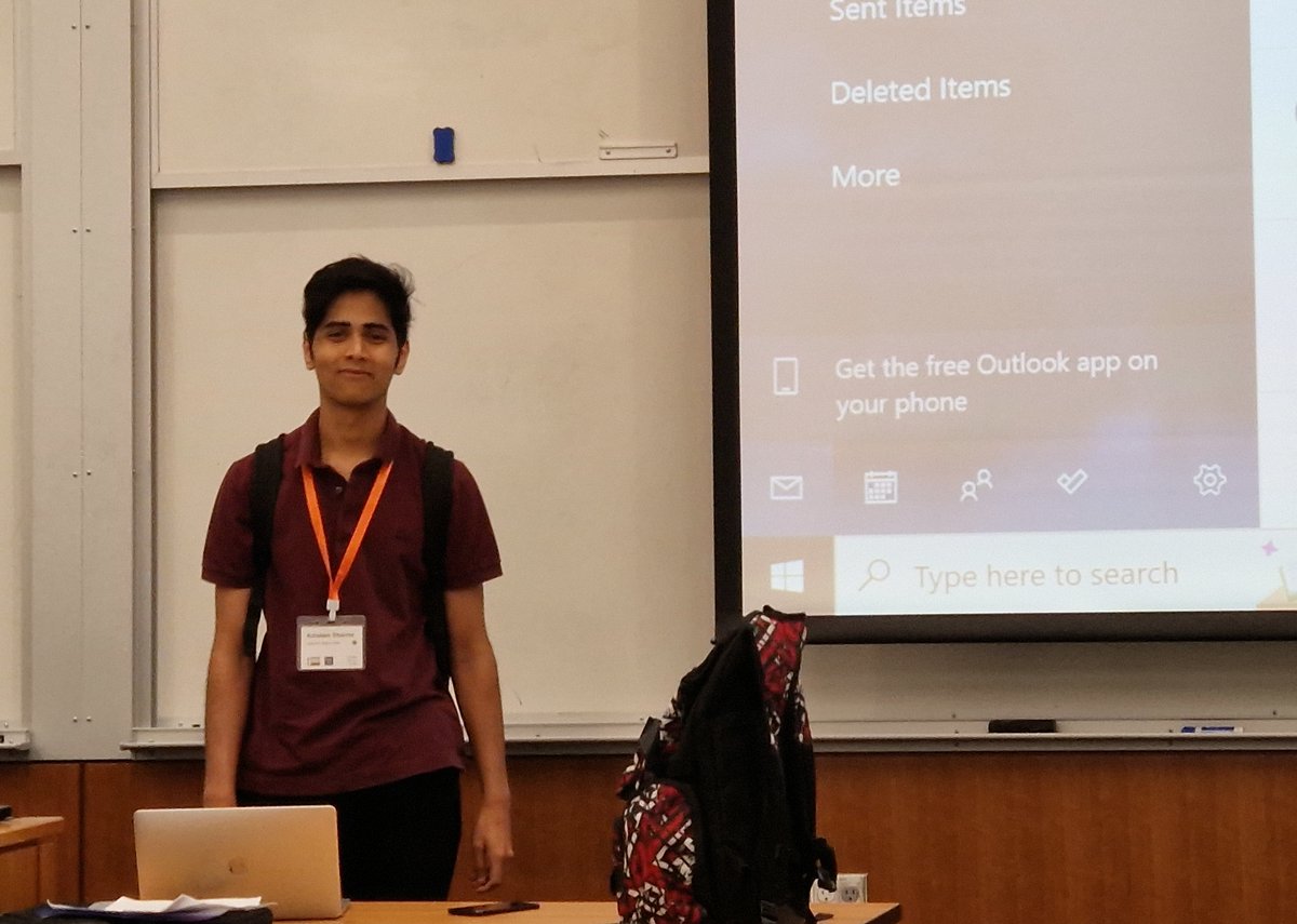 Our own @arindam_sharma8 is testing his presentation setup for his #ISSTA distinguished paper 'GrayC: Greybox Fuzzing of Compilers and Analysers for C'. Join us in G01 at 14:30 to hear about his joint work with @KarineEvenMend1, @afd_icl and @c_cadar!