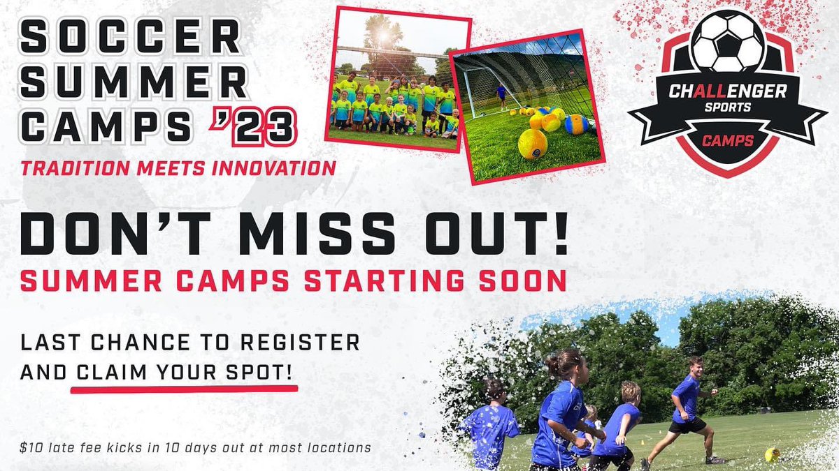 AYSO678's tweet photo. July 24-28! Register now at https://t.co/xgjOf5QGQ4 https://t.co/XGmqXOVPH9