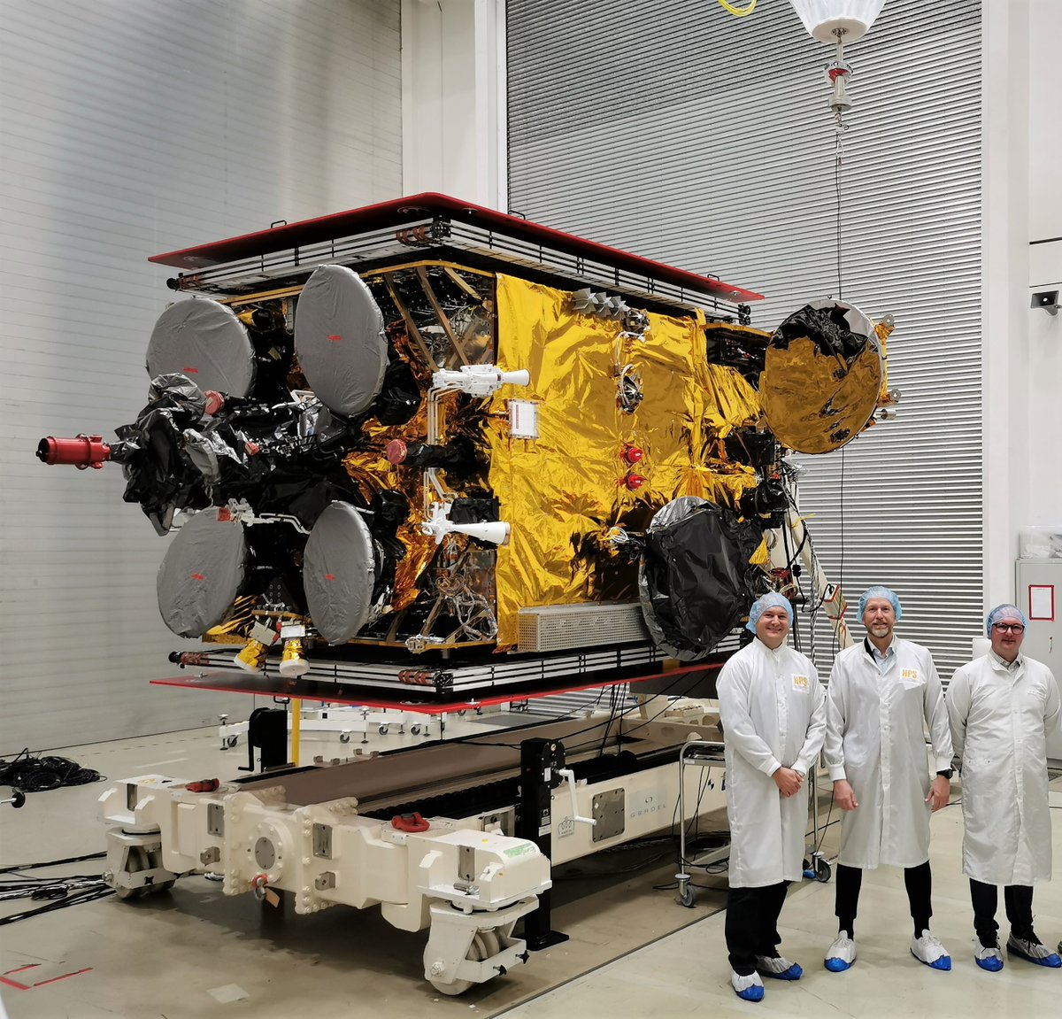 🚀Space Update 🚀
Heinrich Hertz launch successful, Ka-band antenna from HPS #deployed
Antenna specialist HPS congratulates German Aerospace Center, <a href="/DLR_SpaceAgency/">Deutsche Raumfahrtagentur</a>