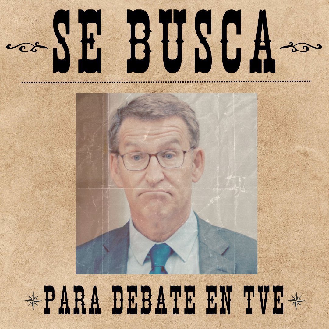 jrrodrigo_'s tweet photo. Deberían haber dejado un atril vacío en el #DebateFinalRTVE, porque es vergonzoso que alguien que aspira a gobernar nuestro país se esconda en casa. Lo nunca visto… https://t.co/nohL8689EK