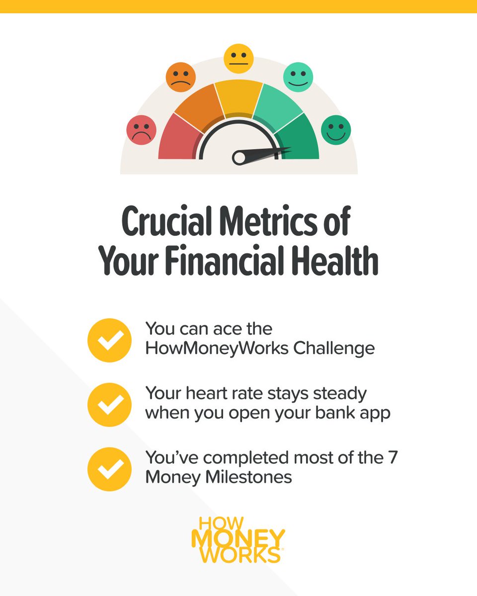 FaireyFinancial's tweet image. How do you score on these crucial financial metrics?

Can you answer basic questions about how money works? (Ask me how you can take the HowMoneyWorks Challenge if you&apos;re unsure!)

#financialmetrics #howmoneyworks #howmoneyworkschallenge #financestability #makesmartchoices