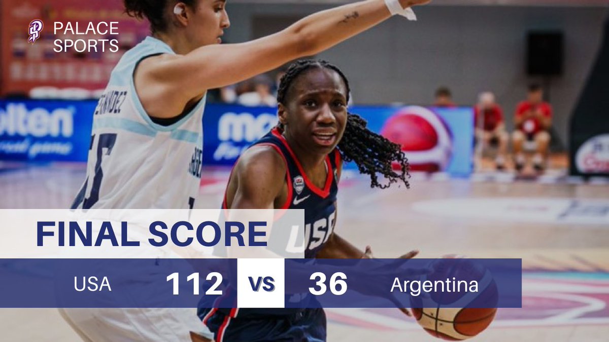 Team USA will move on to face the Czech Republic in the #FIBAU19 Quarterfinals 🇺🇸

Allie Ziebell 20 PTS 
Chloe Kitts 16 PTS 9 REB
Grace Van Slooten 13 PTS 6 REB
Hannah Hidalgo 12 PTS 8 STL

@allieziebell @chloe1kitts @gvanslooten40 @HannahHidalgo 
#USABWU19