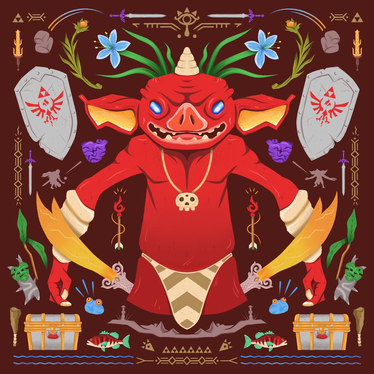 MenonShekar's tweet photo. Testing this twitter thing.

#Zelda #zeldafanart #TearsOfTheKingdom #BreathoftheWild https://t.co/xBHTrIVSY6