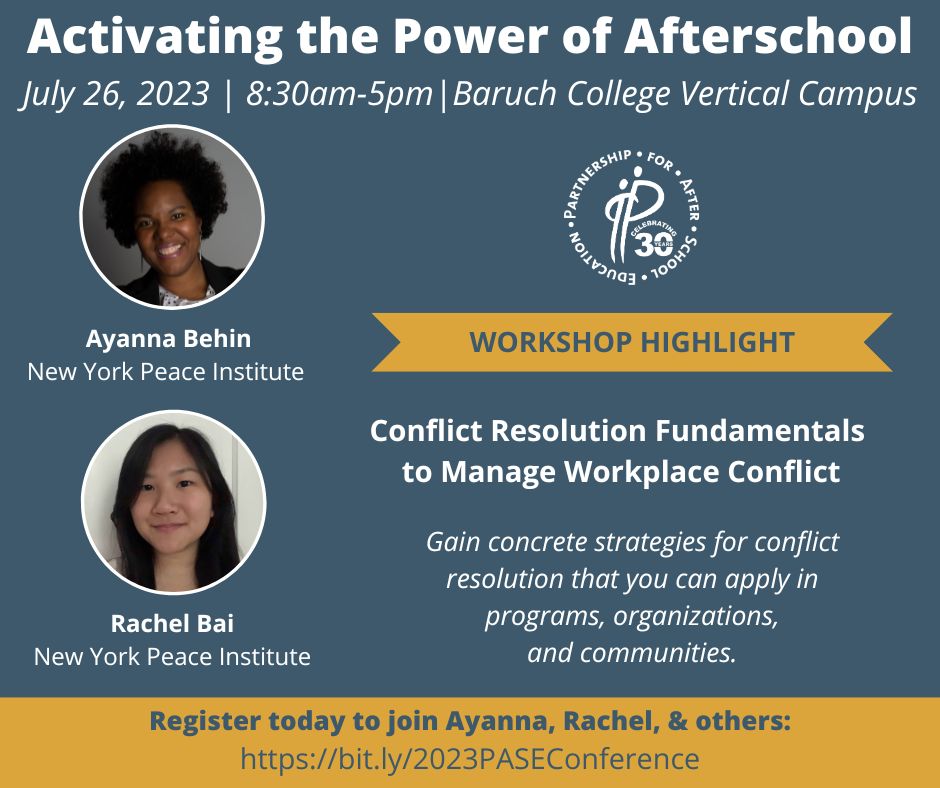 PASEsetter's tweet photo. The countdown is on--we're one week from the PASE Conference! Here's our next set of workshop highlights: join us to learn about trauma-informed approaches, leading DEI work, conflict resolution, and project management. #PASECon23

Register: https://t.co/Jr0sx6R7tR https://t.co/sZpbRV8RlE