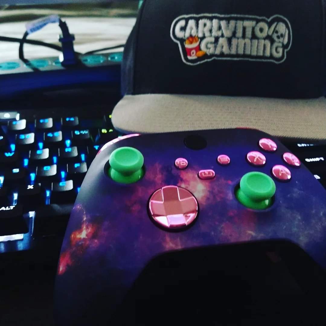 carlvito_gaming's tweet photo. Thank you to @RoloPoloTV for doing the giveaway and @xykoticcustoms for building this controller out.

Definitely check out Rolo over on @kick
And go check out Xykos website for your custom controller needs!

#xbox #gaming #customcontroller #xykoticcustoms #rolopolotv #competitivegaming #galaxy #freshmeat