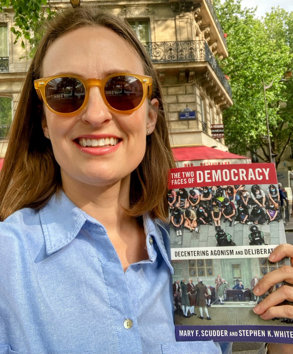 purduepolsci (@purduepolsci) on Twitter photo Check out <a href="/mollyscudder/">Molly Scudder</a>'s new @OUPPolitics book w/ Stephen K. White <a href="/PoliticsUVA/">Politics UVA</a>. They analyze the deliberative and agonistic “faces” of democracy & explain their roles in understanding what democracy requires of us today. tinyurl.com/2FacesDemoc <a href="/Research_Purdue/">Research at Purdue</a> <a href="/PurdueLibArts/">Purdue Liberal Arts</a> Check out <a href="/mollyscudder/">Molly Scudder</a>'s new @OUPPolitics book w/ Stephen K. White <a href="/PoliticsUVA/">Politics UVA</a>. They analyze the deliberative and agonistic “faces” of democracy & explain their roles in understanding what democracy requires of us today. tinyurl.com/2FacesDemoc <a href="/Research_Purdue/">Research at Purdue</a> <a href="/PurdueLibArts/">Purdue Liberal Arts</a>