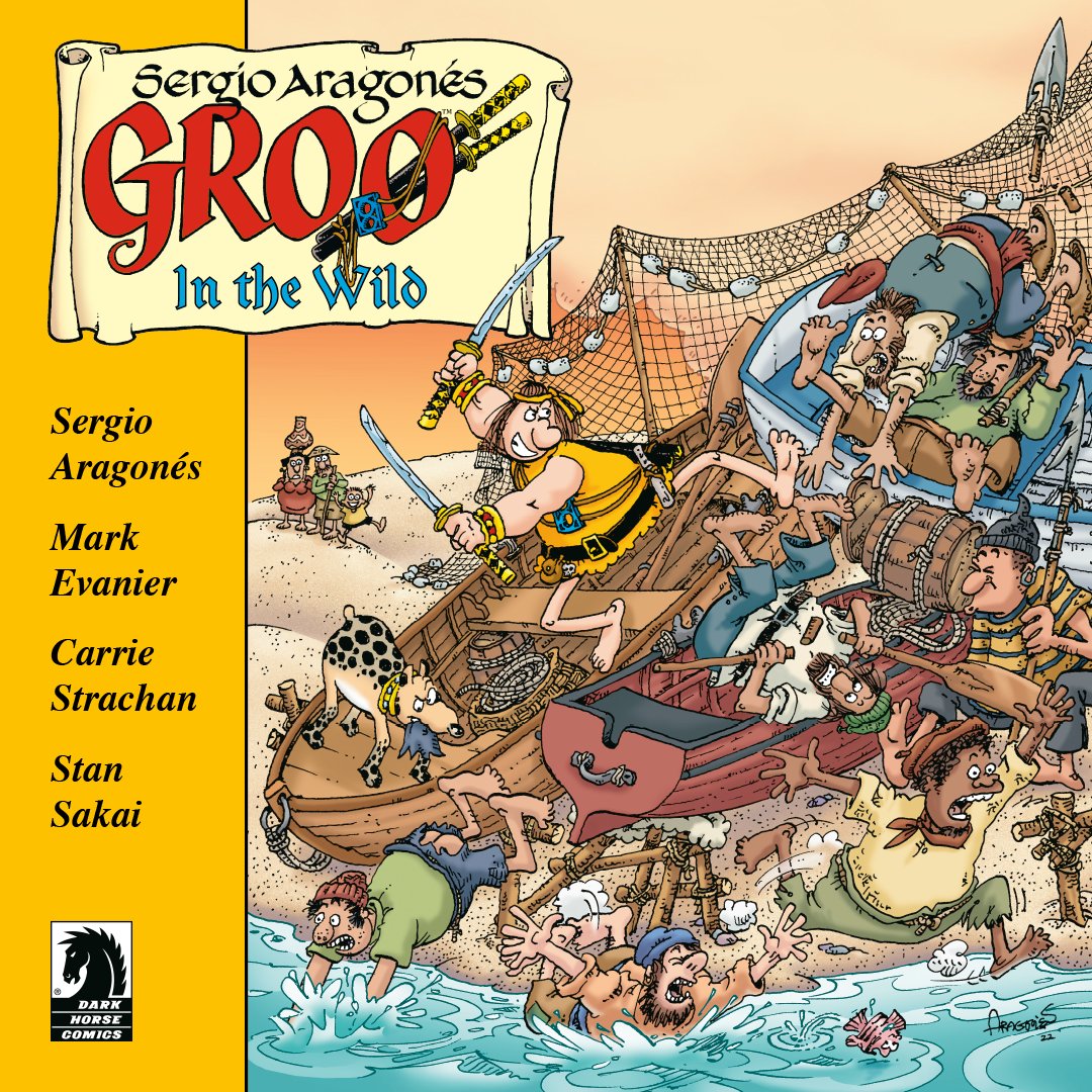 Groo The Wanderer (@officialgroo) on Twitter photo We're sure you've already read it 4x, but ICYMI, Groo: In the Wild! #1 by #sergioaragones, @evanier , <a href="/usagiguy/">Stan Sakai</a> & Carrie Strachan is out: bit.ly/3PMpYYr. If you're at #SDCC say hi to Mark & he might even sign it (comiccon2023.sched.com/speaker/mark_e…)! #comicbooks #groothewander We're sure you've already read it 4x, but ICYMI, Groo: In the Wild! #1 by #sergioaragones, @evanier , <a href="/usagiguy/">Stan Sakai</a> & Carrie Strachan is out: bit.ly/3PMpYYr. If you're at #SDCC say hi to Mark & he might even sign it (comiccon2023.sched.com/speaker/mark_e…)! #comicbooks #groothewander