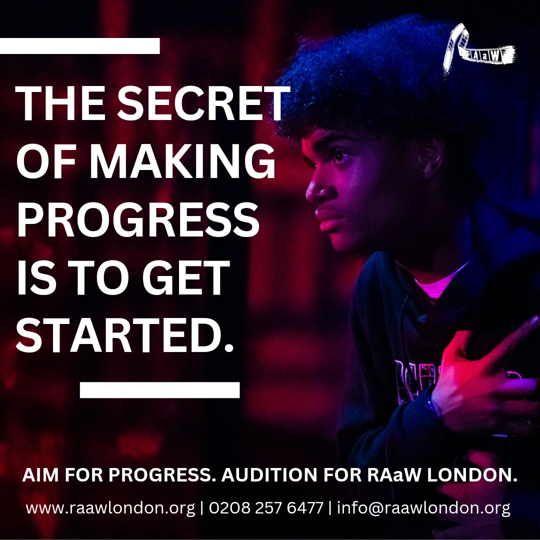 RAaW London is Auditioning!

Professional part-time actor training in Southwark on Saturdays for actors aged 11 - 25

To book your audition, email info@raawlondon.org or call 0208 257 6477 

Get in touch ASAP to secure a place in our August and September workshops!