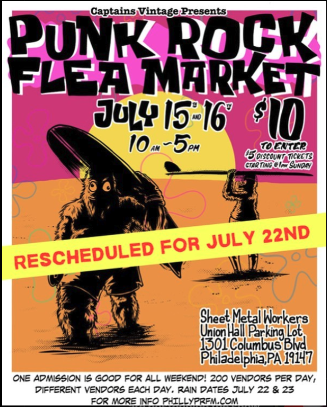 CatFight_Coffee's tweet photo. Due to the insane rain, we are back July 22, 10 am to 5 pm! So, if you missed us last Saturday or Sunday-you can come out this Saturday for a hell of a good time. All bracelets are still good for reentry, but you must have the bracelet!
#catfightcoffee #phillyPRFM #philly #coffee https://t.co/dJ7JjU2drY