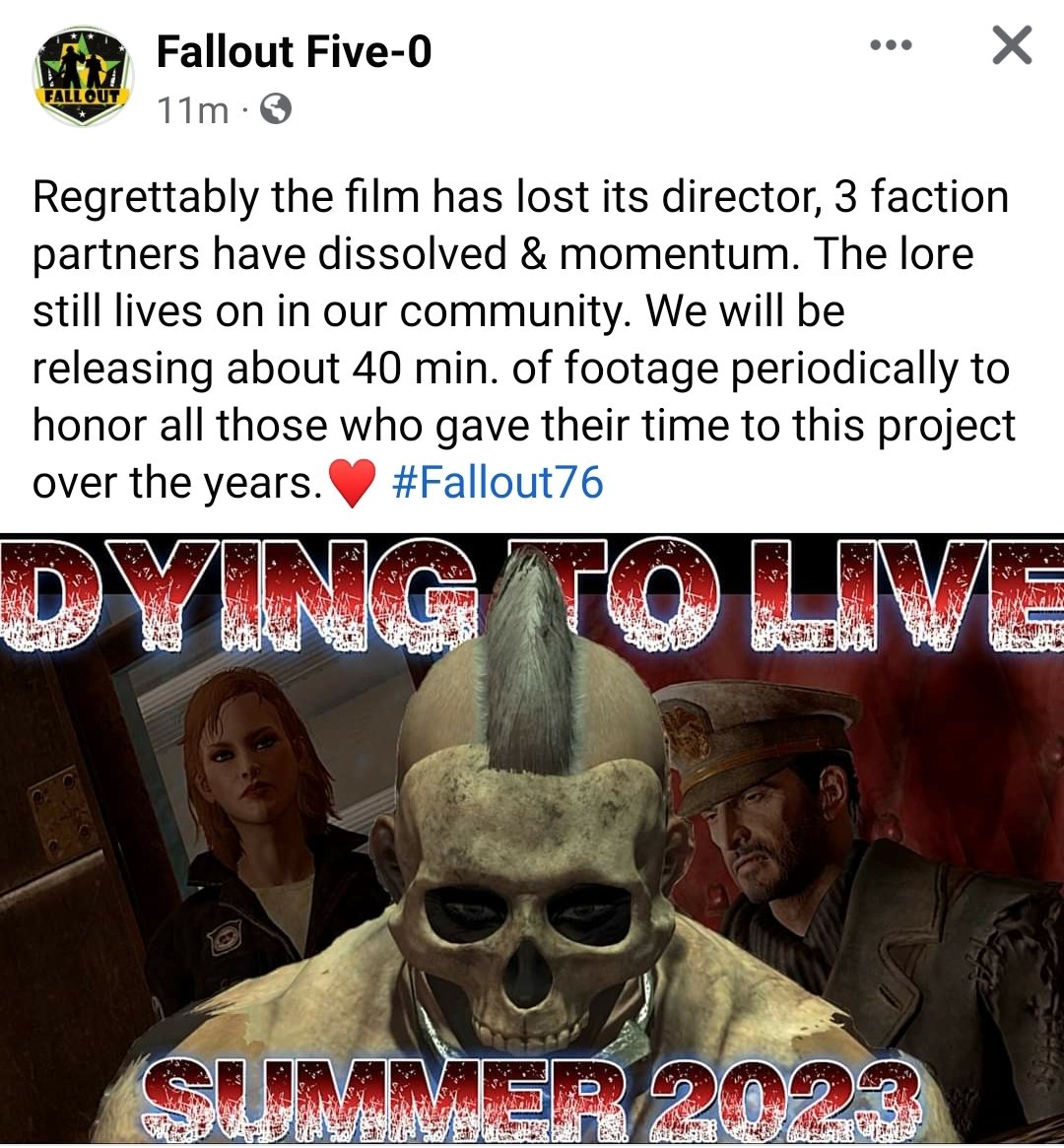 Ah yes, yet another faction falls victim to the wasteland and the tyranny moves forward. The Armageddons now shall lay claim to their further place in the waste and spread the mighty teachings of the Cthulhu. - Father Abraham -