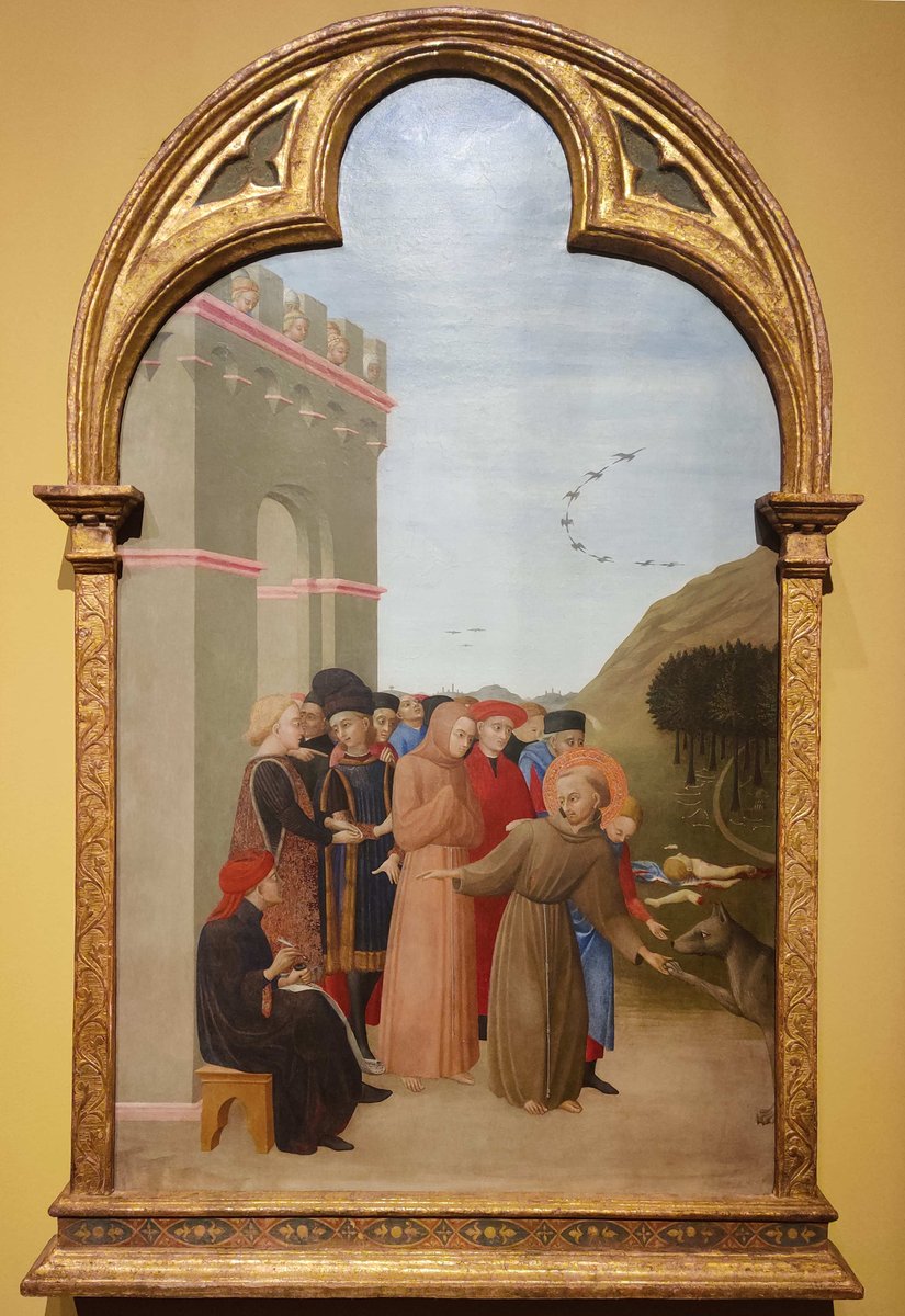 YearOneArt's tweet photo. Fabulously curated #SaintFrancis of Assisi exhib @NationalGallery on till 30 July - beautiful contemporary works, like #AndreaBüttner, alongside stunning pieces by artists like #Caravaggio &amp; #Sassetta - speak to us of #SaintFrancis' enduring religious and political significance https://t.co/sAf0My4eAc