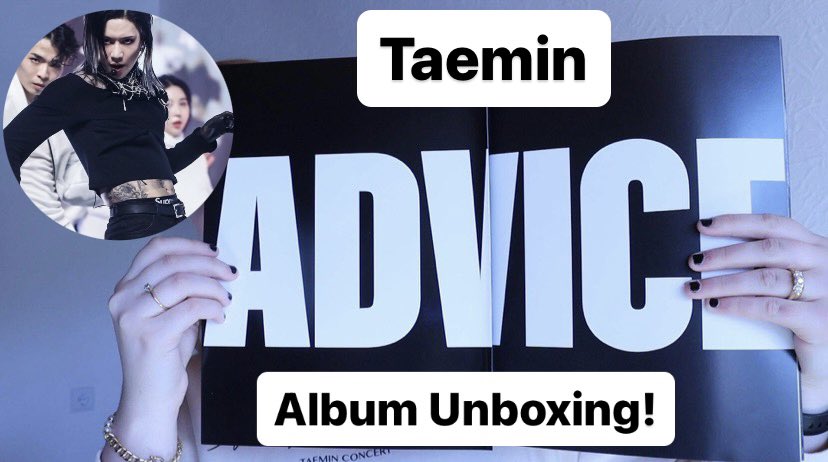 After 2 years, I finally opened it! youtu.be/Sh5PJftQssY #SHINee #TAEMIN