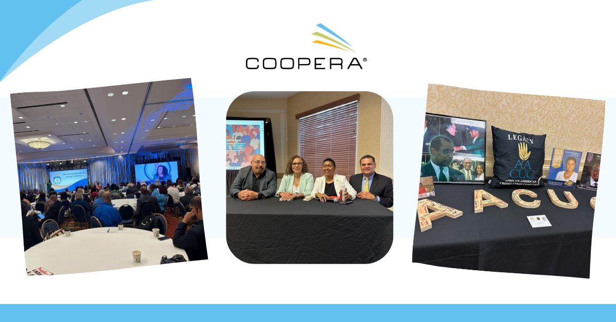 _Coopera's tweet image. Coopera CEO, Victor Corro, had the honor of moderating an esteemed lineup at the 25th Anniversary @AACUC1 Annual Conference. These credit union #thoughtleaders addressed the importance of the Credit Union DEI Collective, and the future of this essential network. #CUDEI #AACUC23