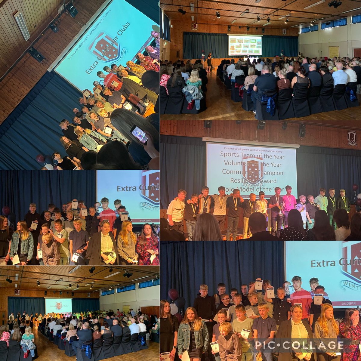 A fantastic evening of celebrating at our personal development awards event. Congratulations to all those receiving trophies 🏆 and certificates.