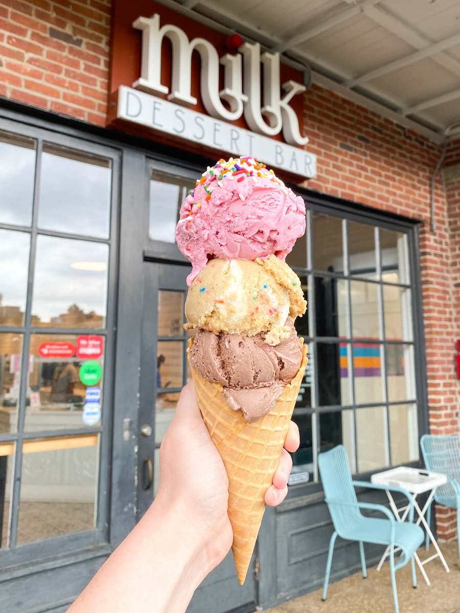 behold! the cookie dough + ice cream cone