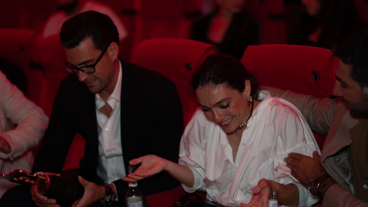BERLINSERIES's tweet photo. @BluTV with MAGARSUS at the TV SERIES FESTIVAL Berlin https://t.co/gdYOfrokCJ