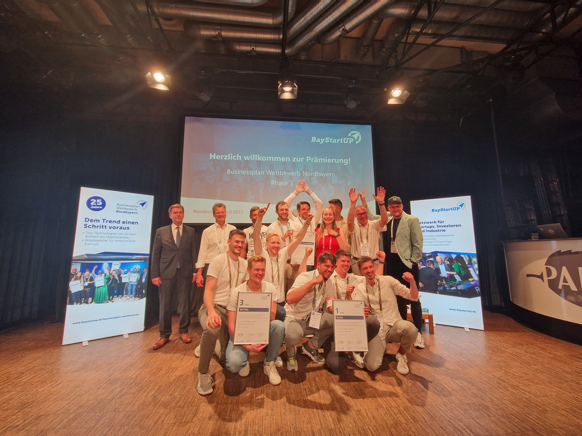 Die Sieger des 25. Businessplan Wettbewerbs Nordbayern stehen fest. Glückwunsch an 2Lock, AMPERIAL Technologies und MYTRA. Mehr zu den innovativen Ansätzen der Teams auf baystartup.de/startupdate/we… #Business #Innovation #Tech #Startup