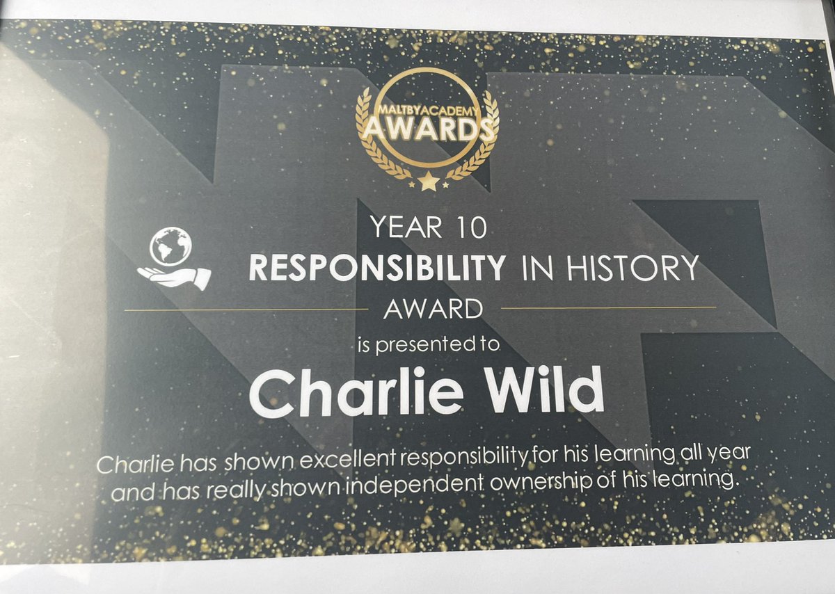 kathrynwild5's tweet photo. It’s been a bit of year for this one, but this is a fabulous week so far - started jogging, been swimming and now received two awards at school. History award and today being presented with an award for Community Sport Leader. #proud #community #keydrivers #responsibility https://t.co/oRqs8ZwP5B