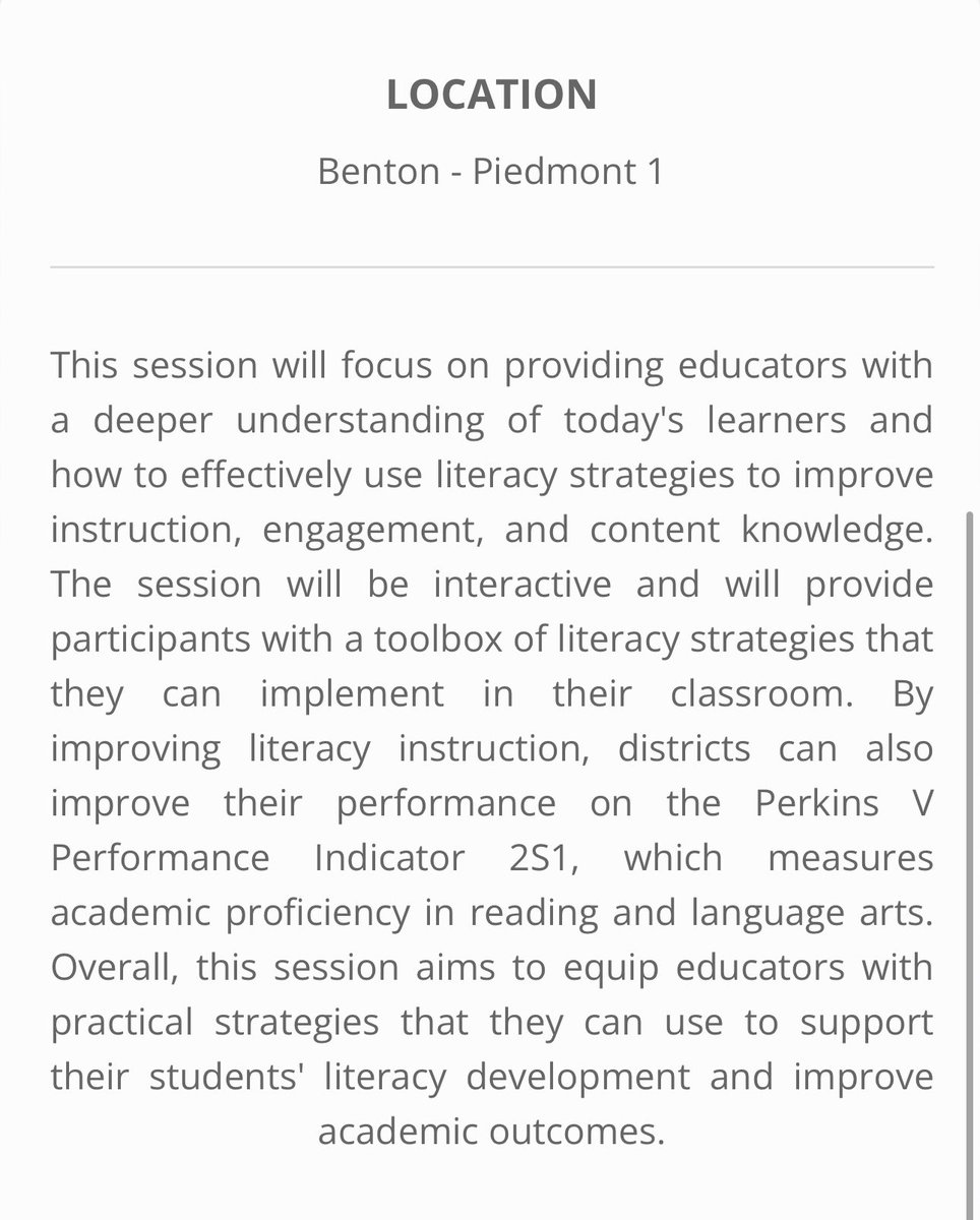 healthedgirl's tweet photo. Set your alarm clock ⏰ and adjust your schedule 🗓️ You don’t want to miss this session! Thursday, July 20, 2023
8:00 a.m.-10:00 a.m.
Benton-Piedmont 1 @CTEforNC @wsfcs #CTEforNC #literacy #CTE #HealthScience #tipandtricks #toolkit #strategies #Engagement #CTESC23 https://t.co/xWynnmIwJC