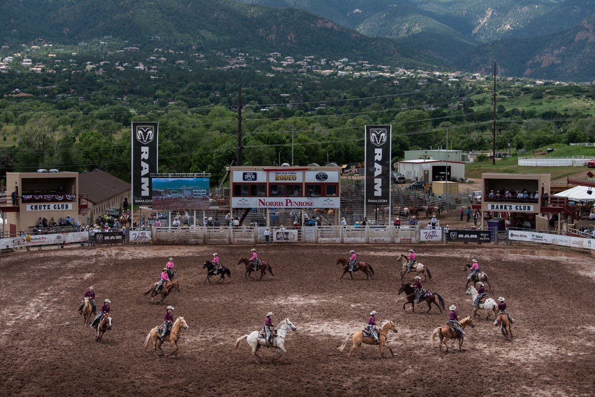 af_academy's tweet photo. The Pikes Peak or Bust Rodeo took place from July 11-15. 🤠🐂

Here’s a look at some photos taken during the U.S. Air Force Academy’s Saturday matinee event.

#rodeo #bullriding #communityengagement #communityrelations #coloradosprings #usafa2027 https://t.co/B29Ha1C41w