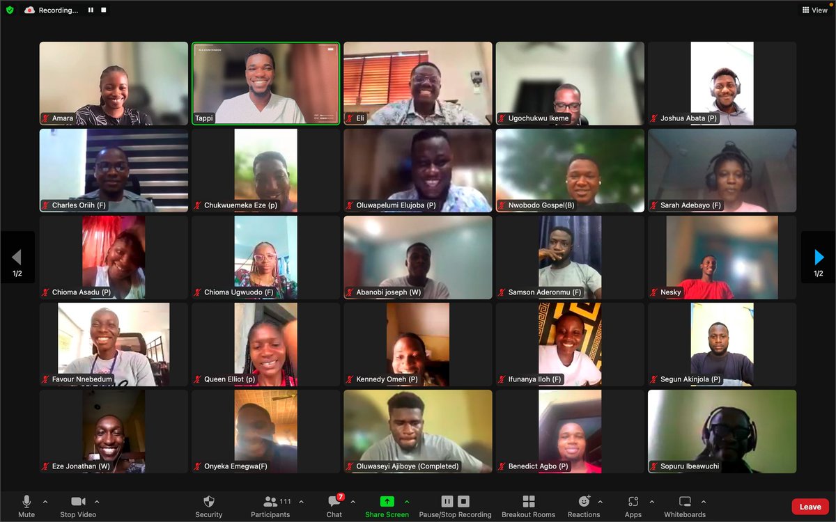 Ifunanya_io's tweet photo. @_learnable was an incredible journey of growth and massive development.

I'm a Person of the year nominee!

All I have is gratitude;
@amaraonyeji &amp; @_tappiii you both were awesome! 

My best gal @Ugoogirll , you know what's up ❤️

See y'all at the top✌🏾 https://t.co/E7gF6X8mzS